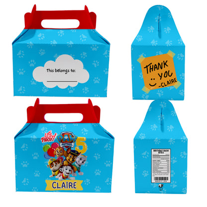 Birthday Gable | Donut | Munchkin | Gift Favor Party Loot Box