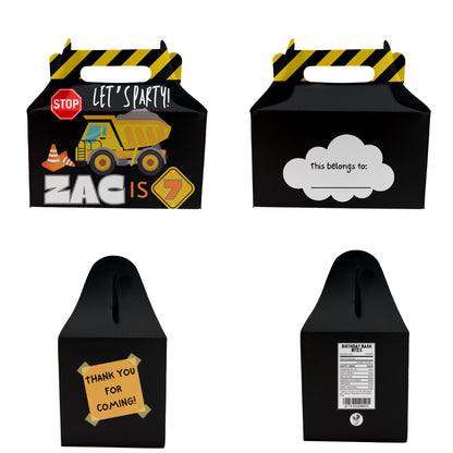 Birthday Gable | Donut | Munchkin | Gift Favor Party Loot Box