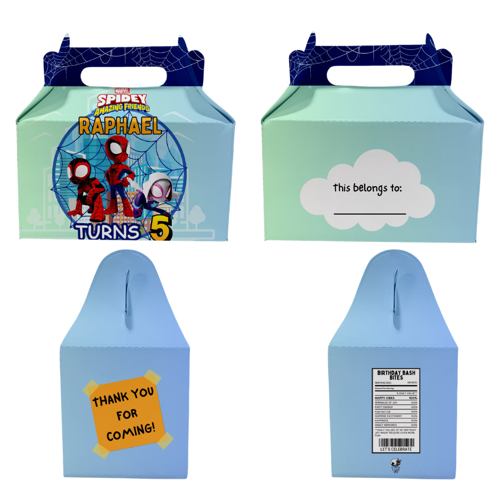 Birthday Gable | Donut | Munchkin | Gift Favor Party Loot Box