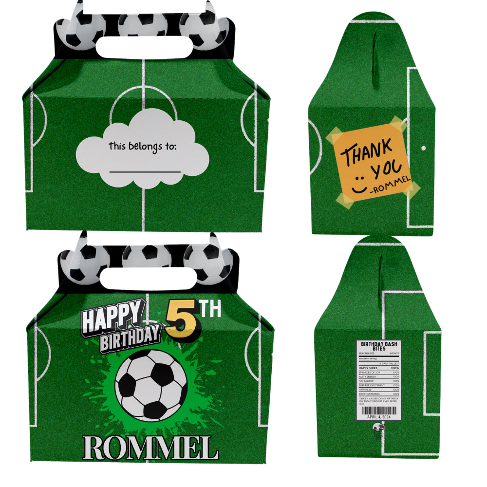 Birthday Gable | Donut | Munchkin | Gift Favor Party Loot Box