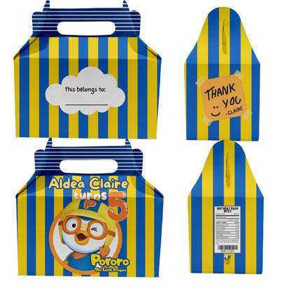 Birthday Gable | Donut | Munchkin | Gift Favor Party Loot Box