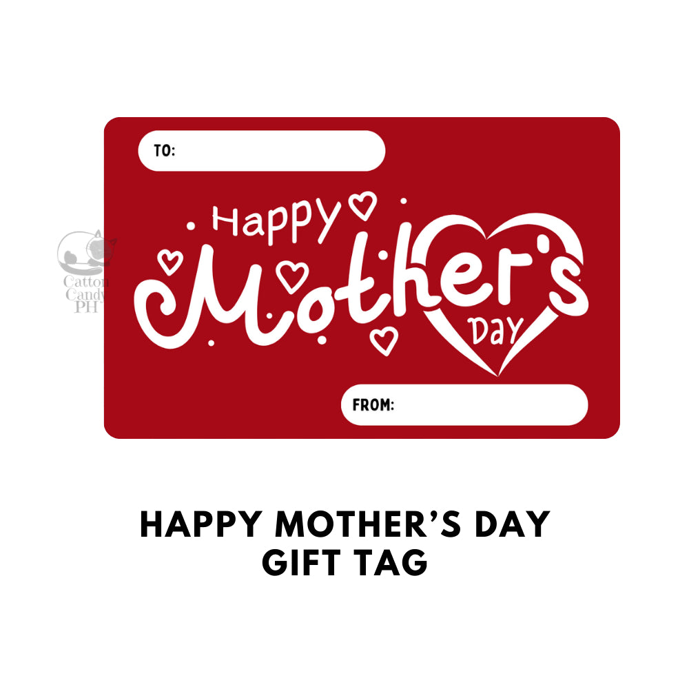 Happy Mother's Day Gift Tags | Card 10 pcs per pack