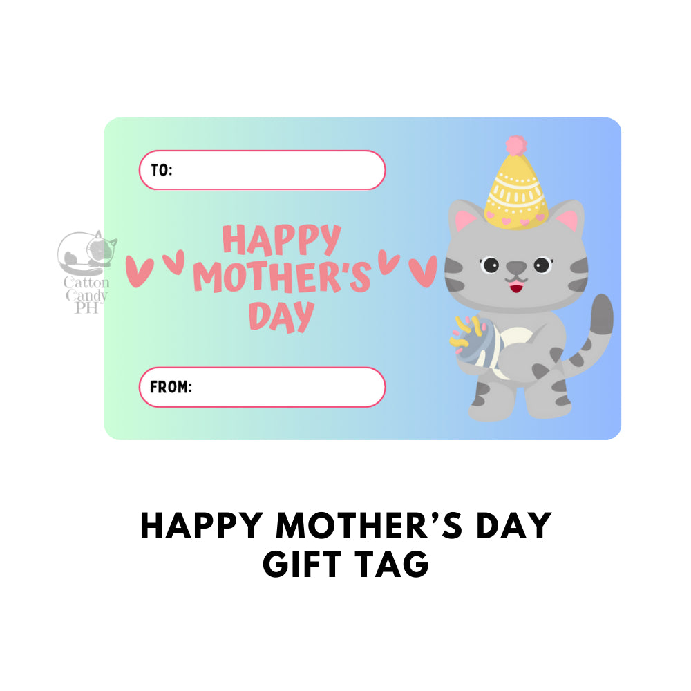 Happy Mother's Day Gift Tags | Card 10 pcs per pack