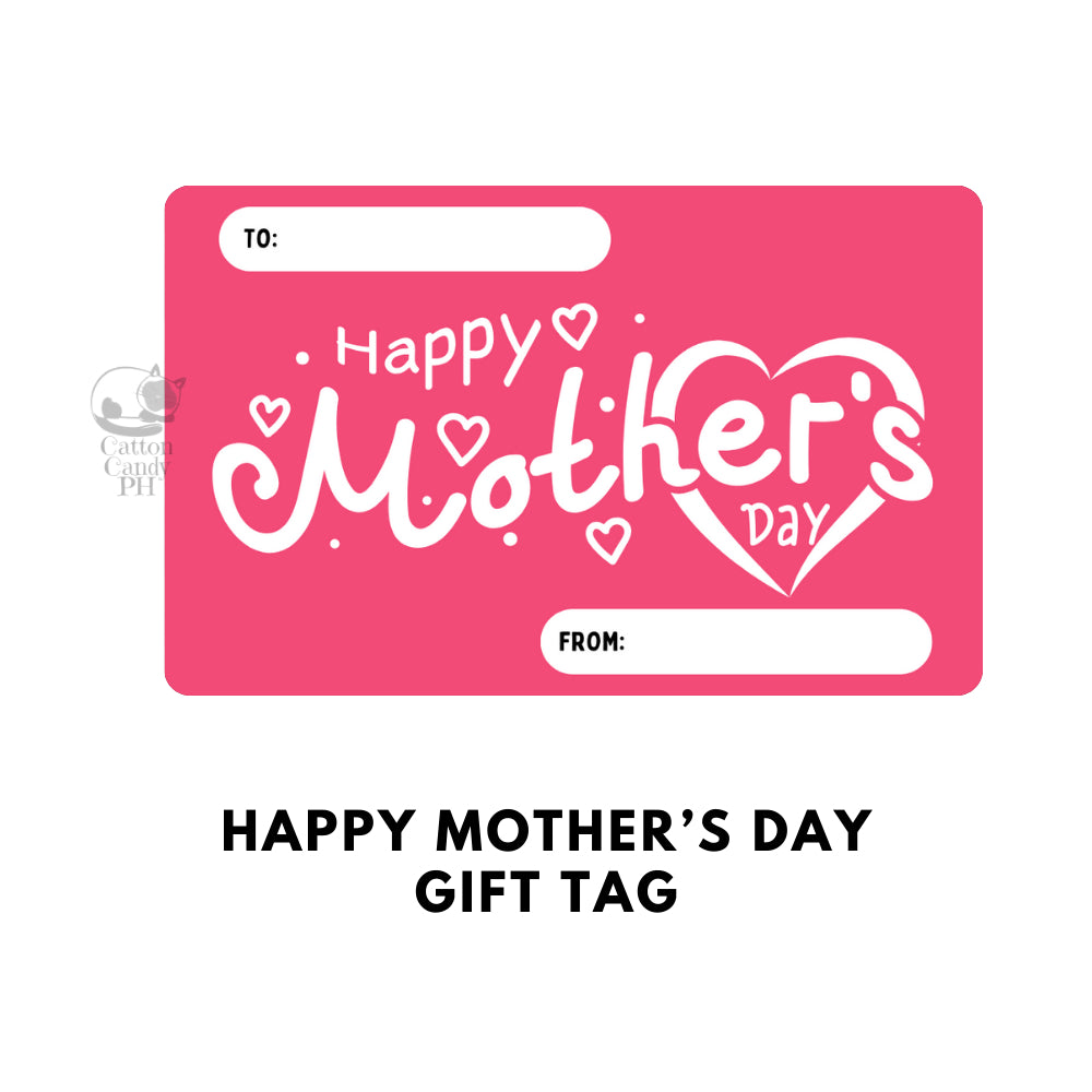 Happy Mother's Day Gift Tags | Card 10 pcs per pack
