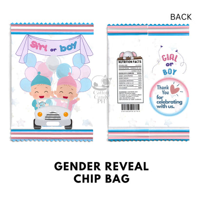 Baby Shower | Gender Reveal Chip Bag Party Favor Loot Bags