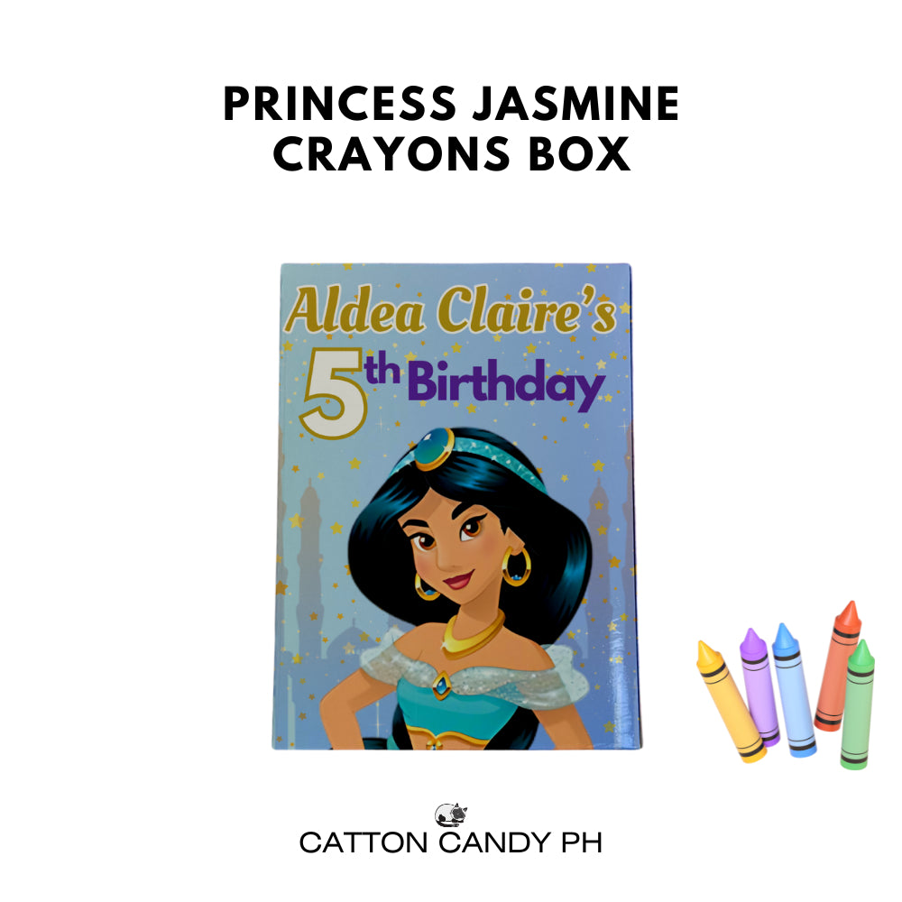 Personalized Crayons Box (for 8pcs crayons) - BOX ONLY, NO CRAYONS INCLUDED