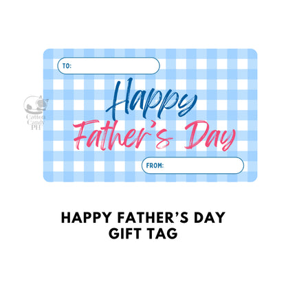 Happy Father's Day Gift Tags | Card 10 pcs per pack