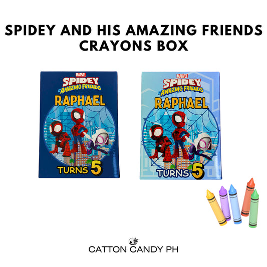 Personalized Crayons Box (for 8pcs crayons) - BOX ONLY, NO CRAYONS INCLUDED