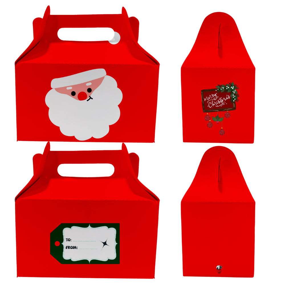 Christmas Gable | Donut | Munchkin | Gift Favor Party Loot Box