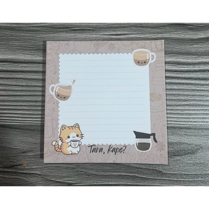Tara, kape Notepad Memo pad