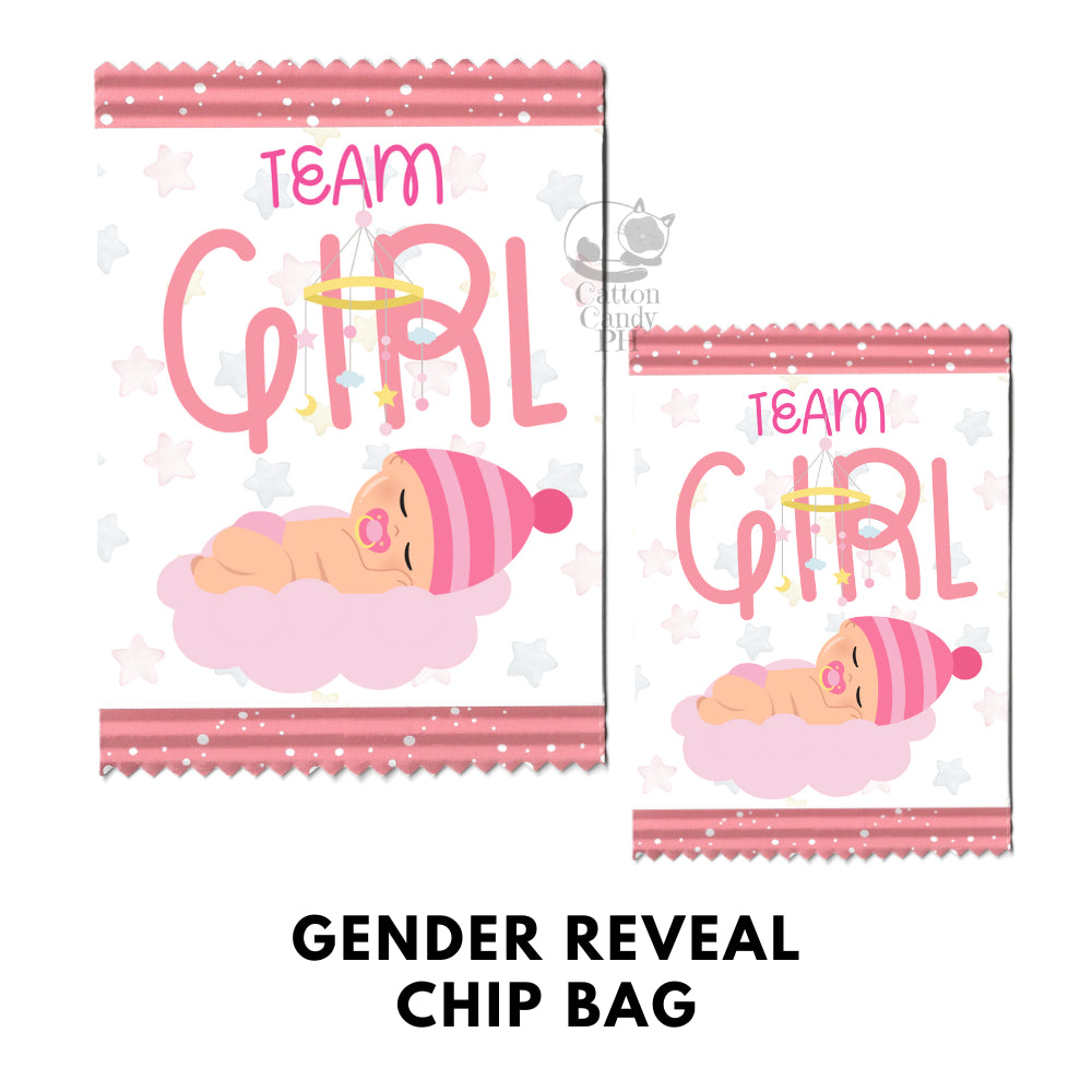 Baby Shower | Gender Reveal Chip Bag Party Favor Loot Bags
