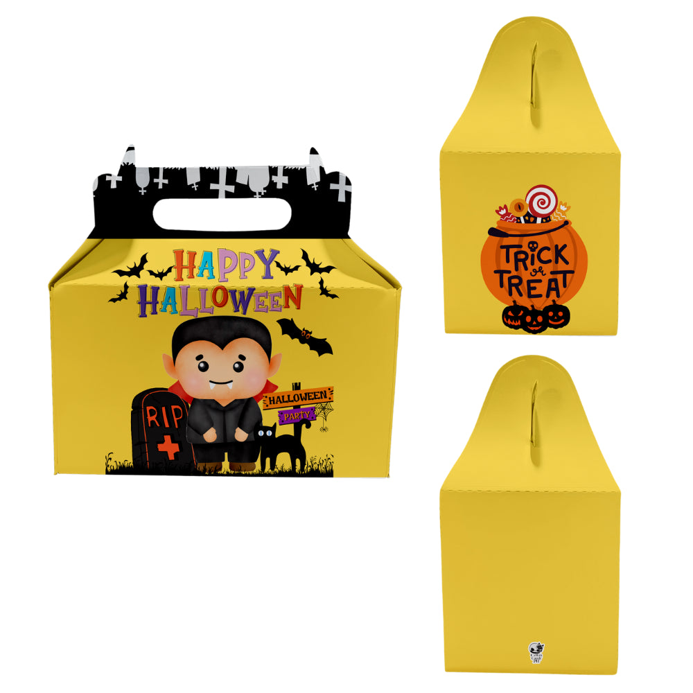 Happy Halloween Trick or Treat Donut | Munchkin | Gift Favor Party Loot Box