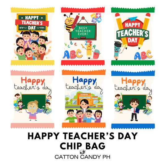 Happy Teacher's Day Chip Bag | Loot Bag | Gift Bag