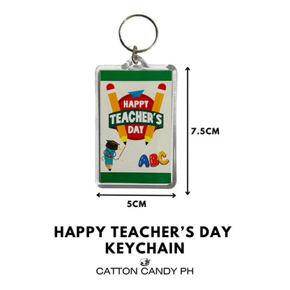 Teacher's Day Keychain Big Size