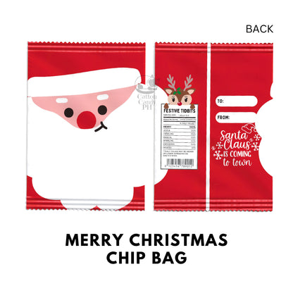 Christmas Mini Chip Bag | Cute Size Chip Bag | Angpao | Money Envelope 12 pcs per pack