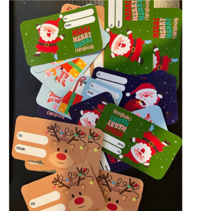 Cute Christmas Gift Tags | Card 10 pcs per pack