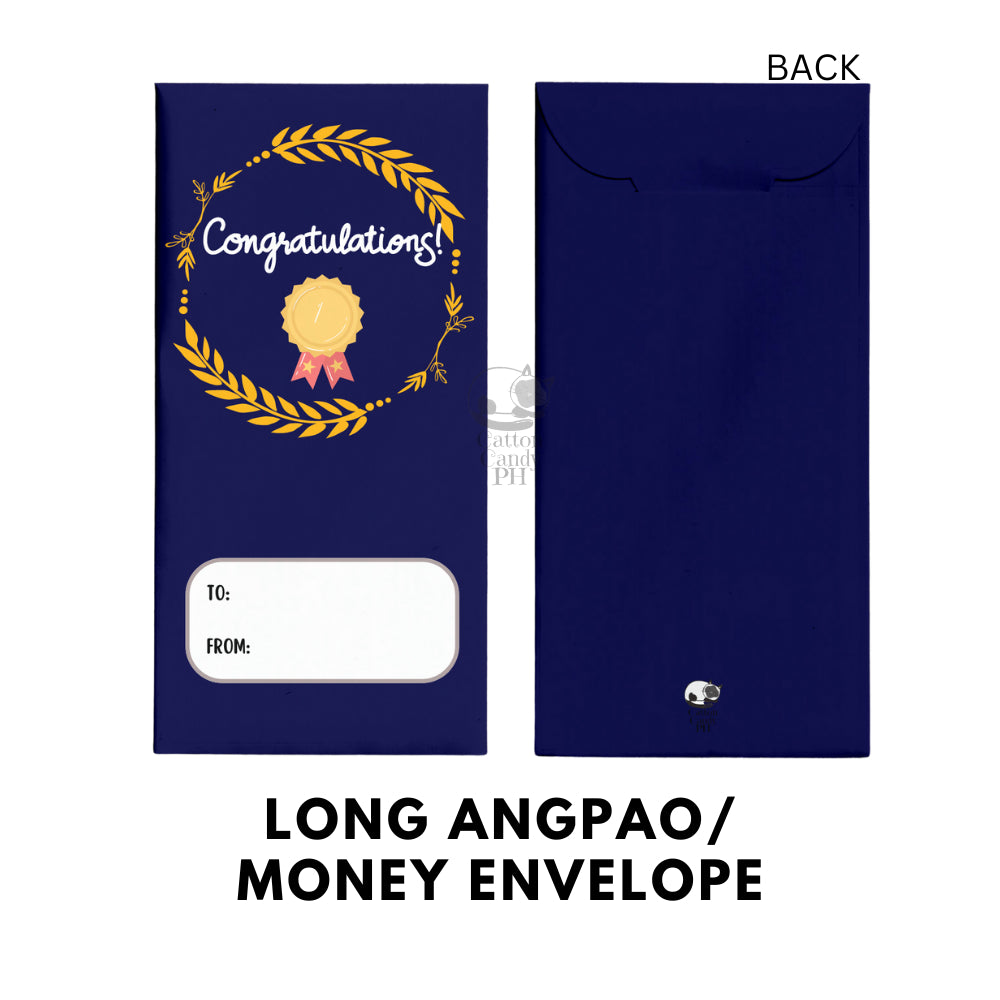 Congratulations | Happy Graduation Long Angpao Money Envelope