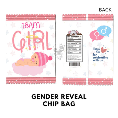 Baby Shower | Gender Reveal Chip Bag Party Favor Loot Bags