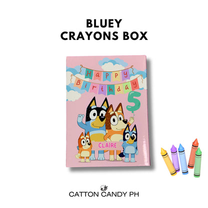 Personalized Crayons Box (for 8pcs crayons) - BOX ONLY, NO CRAYONS INCLUDED
