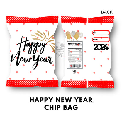 Christmas Mini Chip Bag | Cute Size Chip Bag | Angpao | Money Envelope 12 pcs per pack