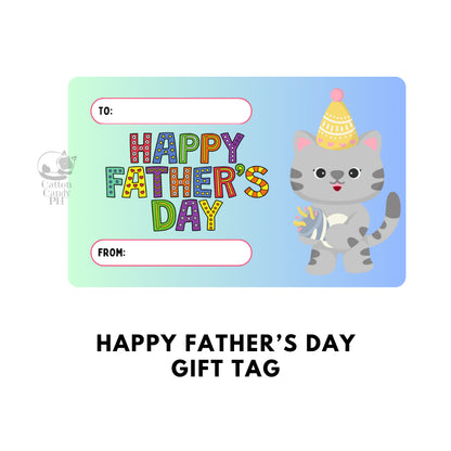 Happy Father's Day Gift Tags | Card 10 pcs per pack
