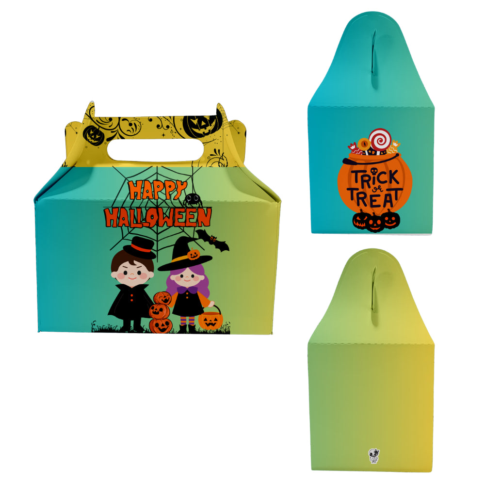 Happy Halloween Trick or Treat Donut | Munchkin | Gift Favor Party Loot Box