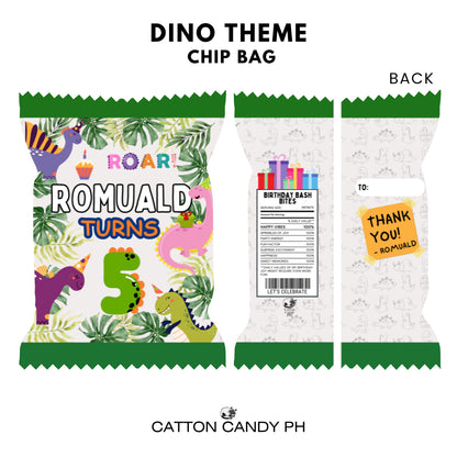 Themed Birthday Chip Bag Giveaways