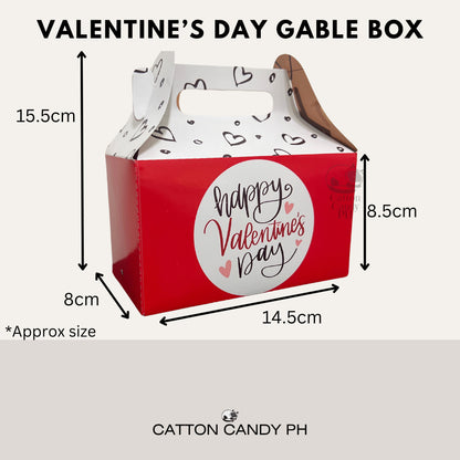Valentine's Day Gable | Donut | Munchkin | Gift Favor Party Loot Box