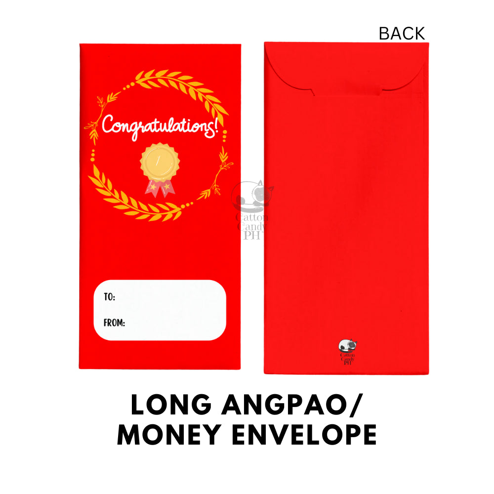 Congratulations | Happy Graduation Long Angpao Money Envelope