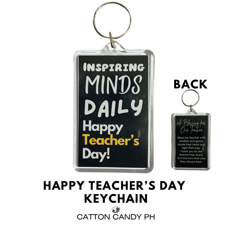 Teacher's Day Keychain Big Size