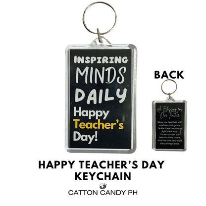 Teacher's Day Keychain Big Size