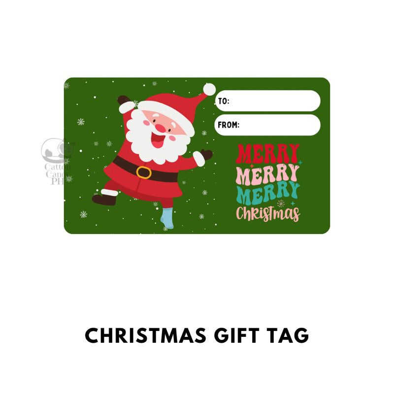 Cute Christmas Gift Tags | Card 10 pcs per pack