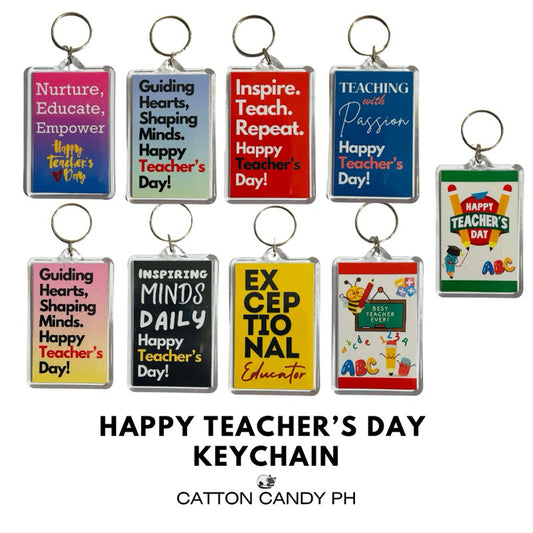 Teacher's Day Keychain Big Size