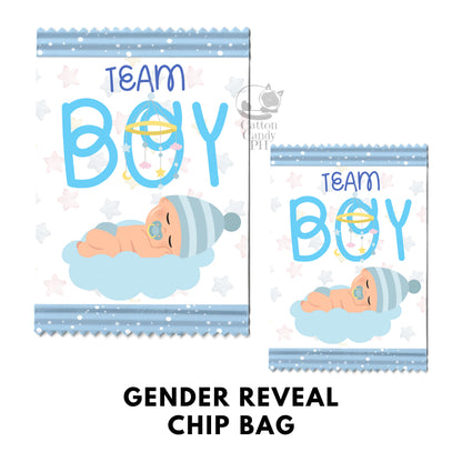 Baby Shower | Gender Reveal Chip Bag Party Favor Loot Bags