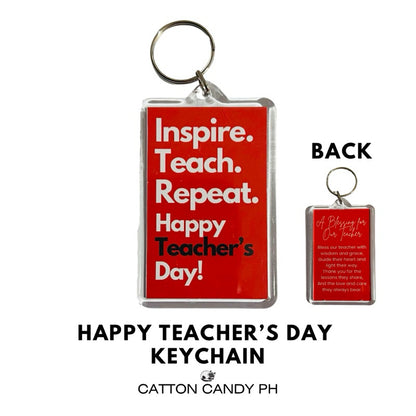 Teacher's Day Keychain Big Size
